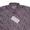 ZARA Blush Petal Slim Fit Short Sleeve Casual Shirt