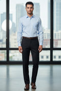 Calvin Klein Tailored Black Check Trousers