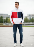 TOMMY JEANS Color Block Windbreaker Jacket