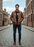 GANT Classic Brown Leather Jacket