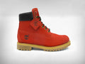 TIMBERLAND Radiant Crimson Rugged Waterproof Lace-Up Boots